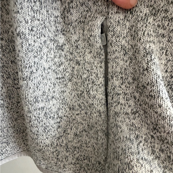 Figs On-Shift Sweater Knit Women's Gray Fleece Jacket $98 sz XL zip scrubs - Picture 12 of 12